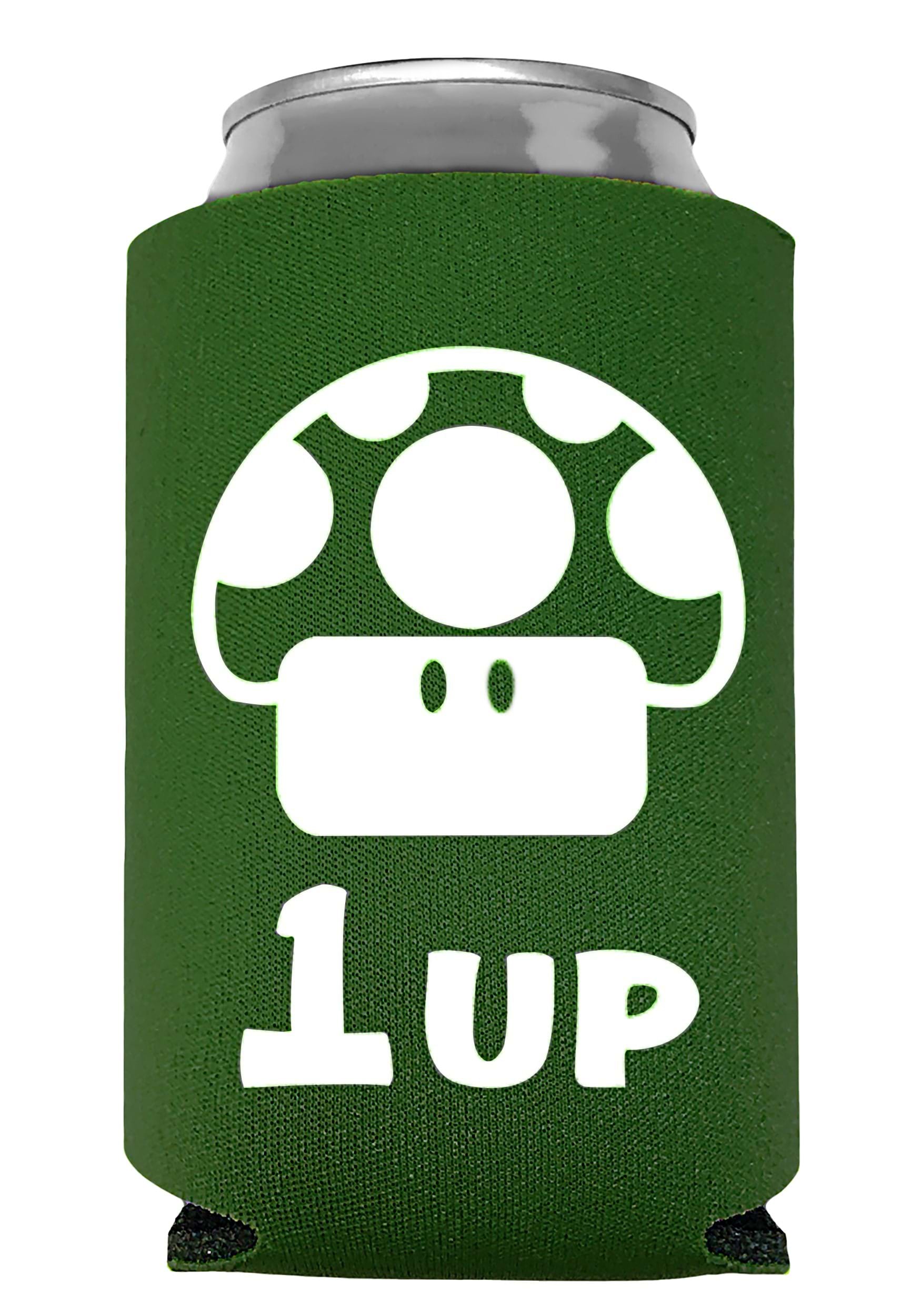 1 Up Green Super Mario Bros. Can Cooler | Super Mario Bros. Accessories - My First Halloween