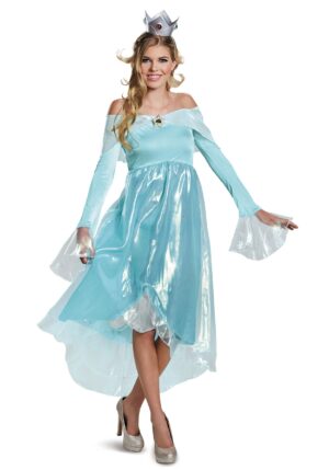 Women's Super Mario Deluxe Rosalina Costume | Video Game Costumes