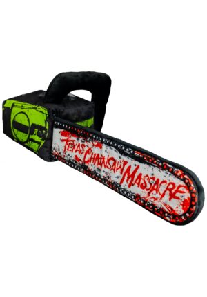 30-Inch Texas Chainsaw Massacre Chainsaw Toy Plushie | Movie Accessories