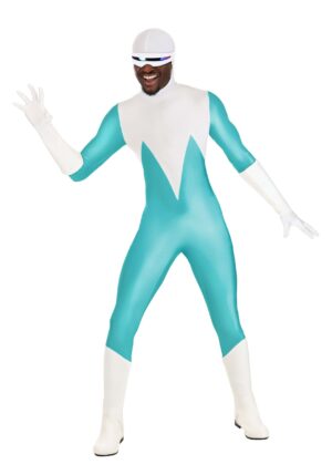Disney and Pixar The Incredibles Deluxe Frozone Costume for Men | Disney Costumes