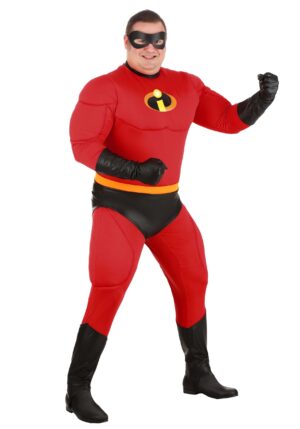 Disney The Incredibles Plus Size Deluxe Mr. Incredible Costume | Disney Costumes