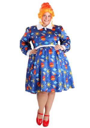 Women's Plus Size The Magic School Bus Miss Frizzle Costume | Plus Size Costumes
