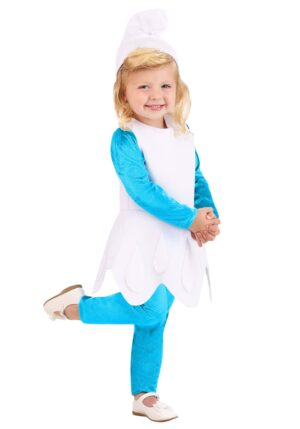 Girl's The Smurfs Smurfette Toddler Costume | TV Show Costumes