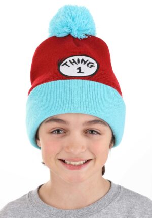 Thing 1 Dr. Seuss Pom Beanie | Dr. Seuss Accessories
