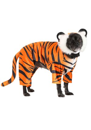 Jungle Tiger Costume for Pets | Halloween Pet Costumes