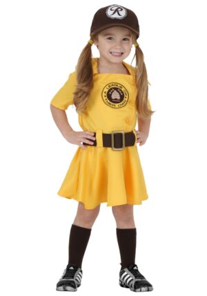 Adorable Toddler A League of Their Own Kit Costume