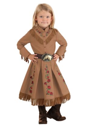 Annie Oakley Cowgirl Toddler Costume | Historical Costumes