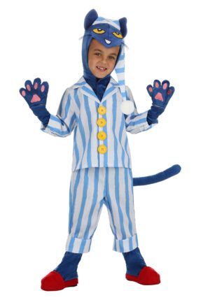 Toddler Bedtime Blues Pete the Cat Costume | Exclusive Costumes
