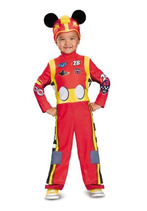 Toddler Red Mickey Roadster Costume | Disney Costumes
