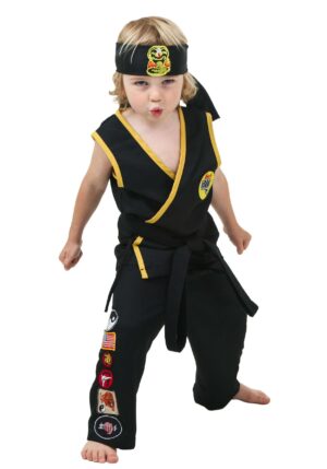 The Karate Kid Toddler Cobra Kai Costume | Movie Costumes