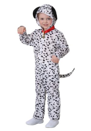 Delightful Dalmatian Costume for a Toddler