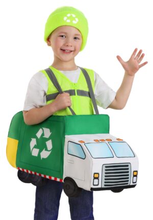 Garbage Truck Boy's Toddler Costume | Kid's Uniform Costumes