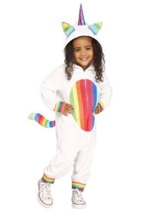 Girl's Rainbow Unicorn Toddler Costume | Unicorn Costumes
