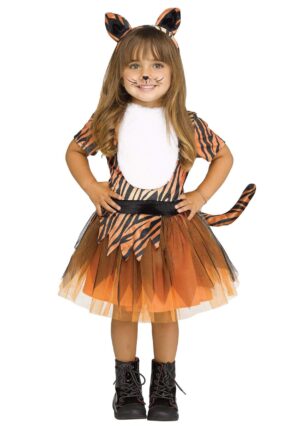 Girl's Tutu Tiger Costume for Toddlers | Tiger Costumes