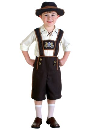 Toddler Lederhosen Boy Costume | German Costumes for Kids