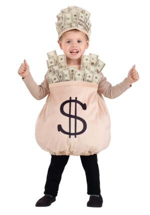 Money Bag Costume for Toddlers | Gangster Costumes