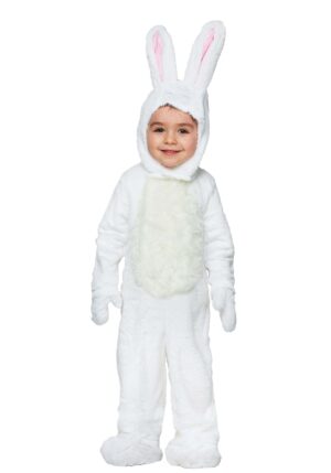 Open Face White Bunny Toddler Costume | Bunny Costumes