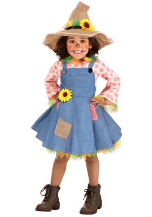Girl's Scarecrow Sweetie Toddler Costume | Scarecrow Costumes