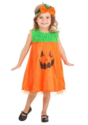 Shimmering Pumpkin Toddler Costume | Pumpkin Costumes