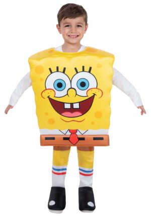 Boy's Spongebob SqaurePants Toddler Costume | Nickelodeon Costumes