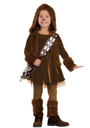 Girl's Toddler Star Wars Chewbacca Costume Dress | Star Wars Costumes