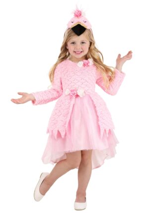 Girl's Toddler Tutu Flamingo Costume | Animal Costumes