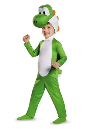 Super Mario Bros. Toddler Yoshi Costume | Video Game Costumes
