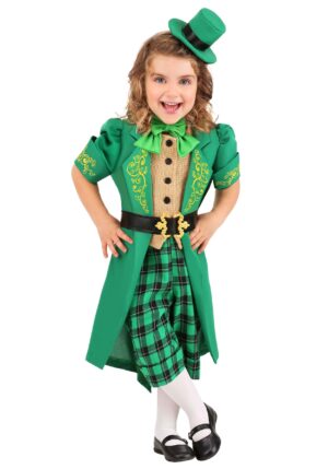 Charming Leprechaun Girl's Toddler Costume | St. Patrick Day Costumes