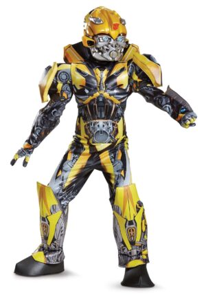 Boy's Transformers 5 Bumblebee Prestige Halloween Costume