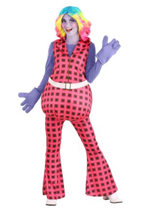 Trolls Women's Lady Glitter Sparkles Costume | Movie Costumes