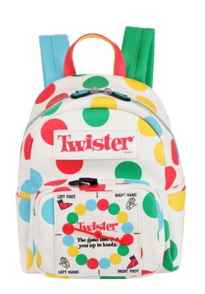 Hasbro All Over Print Twister Mini Backpack | Board Game Accessories