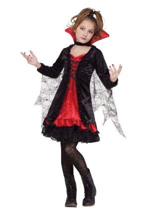 Vampire Web Girl's Costume Dress | Vampire Costumes