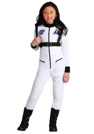 White Astronaut Girl's Costume | Astronaut Costumes