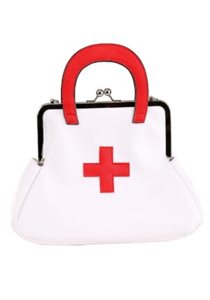 White Nurse Costume Purse