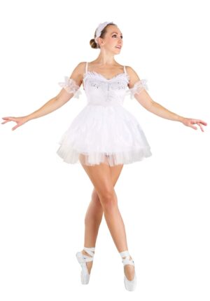 Women's White Swan Ballerina Costume | Exclusive Costumes