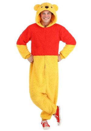Winnie the Pooh Sherpa Adult Onesie
