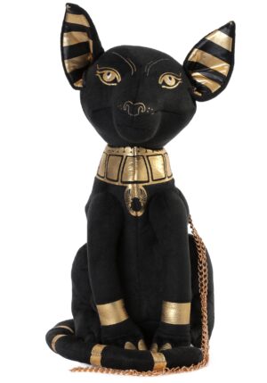 Egyptian Black Bastet Cat Costume Purse | Egyptian Accessories