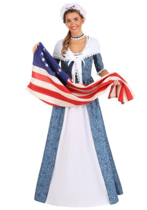 Betsy Ross Costume Dress for Women | Historical Costumes