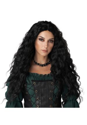 Women's Renaissance Black Costume Wig | Costume Accessories