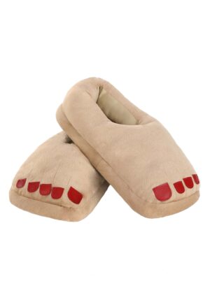 Caveman Feet Costume Women's Slippers | Costume Accessories