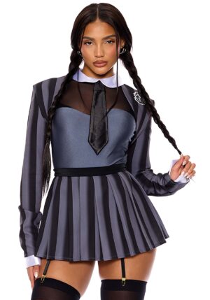 Classes on Wednesday School Girl Women's Costume | Sexy TV Show Costumes