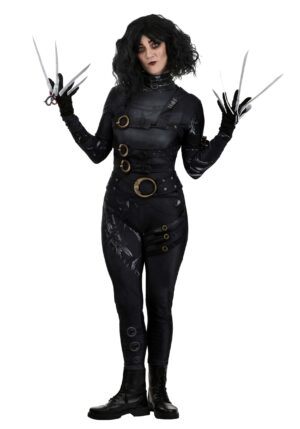 Deluxe Edward Scissorhands Costume for Women | Movie Costumes