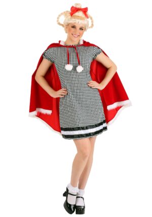 Women's Dr. Seuss Cindy Lou Who Costume | How the Grinch Stole Christmas Costumes
