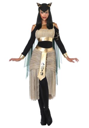 Egyptian Goddess Bastet Costume for Women | Egyptian Costumes