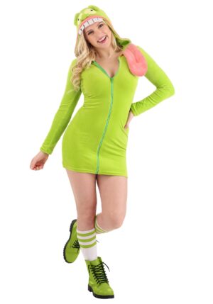 Women's Ghostbusters Slimer Hoodie Costume | Slimer Costumes