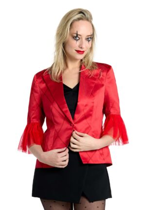 Harley Quinn Women's Costume Suit Blazer | Harley Quinn Costumes