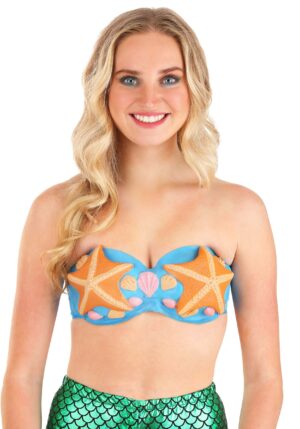 Mermaid Seashell Womens Bra