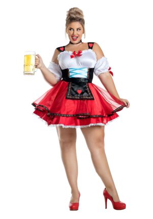 Plus Size Oktoberfest Hottie Women's Costume | Holiday Costumes