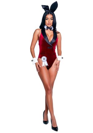 Playboy Women's Smoking Lounge Bunny Costume | Playboy Costumes