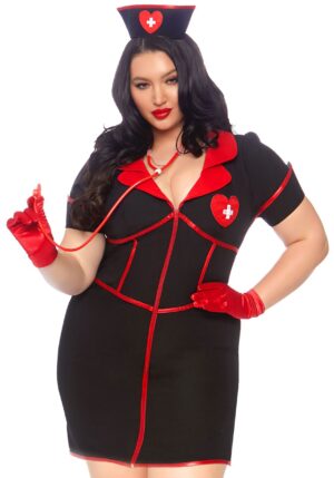 Bedside Babe Adult's Plus Size Costume